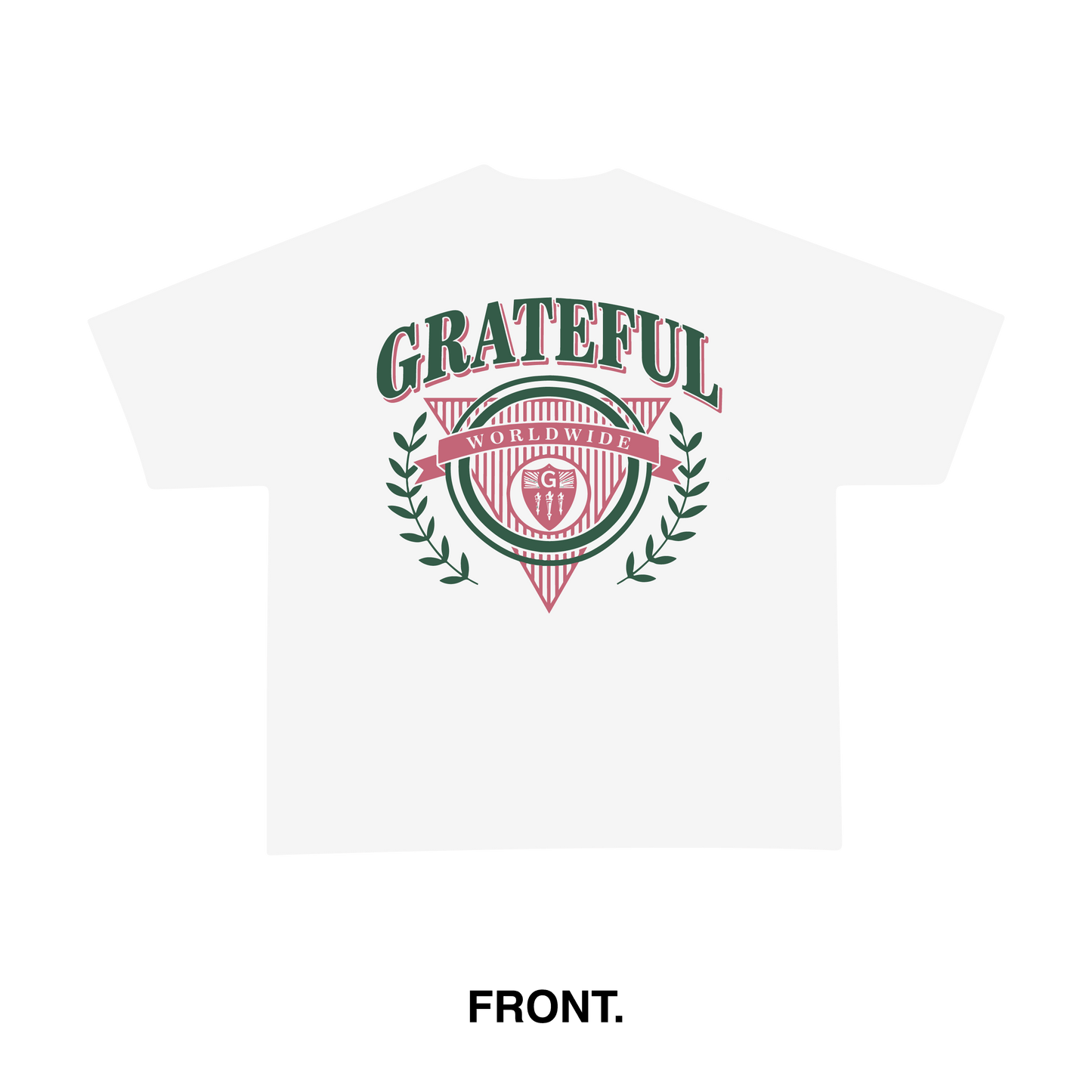 Grateful Worldwide Tee - White