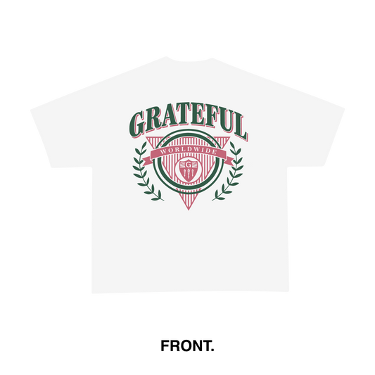 Grateful Worldwide Tee - White