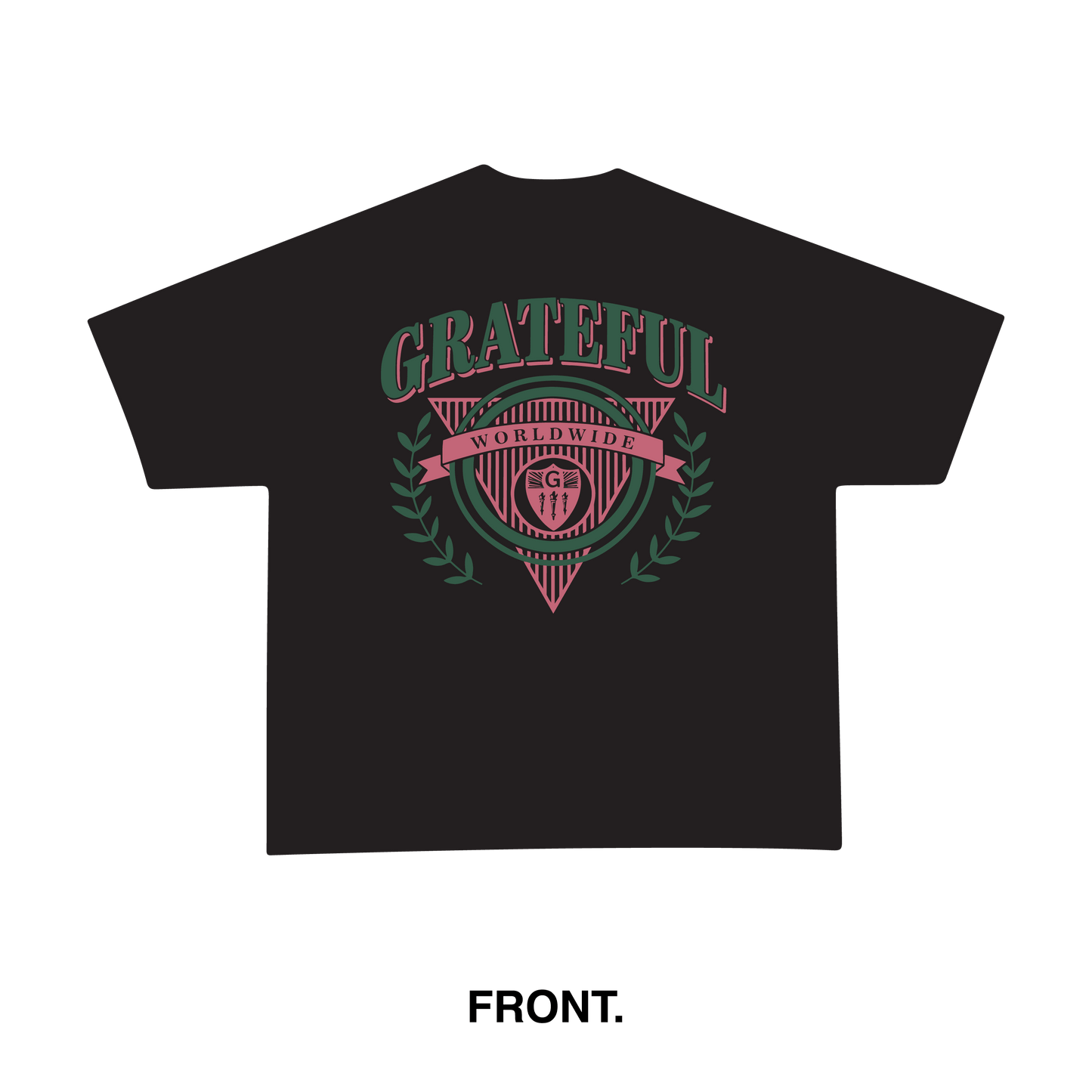 Grateful Worldwide Tee - Black