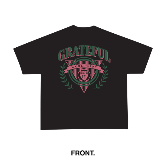 Grateful Worldwide Tee - Black