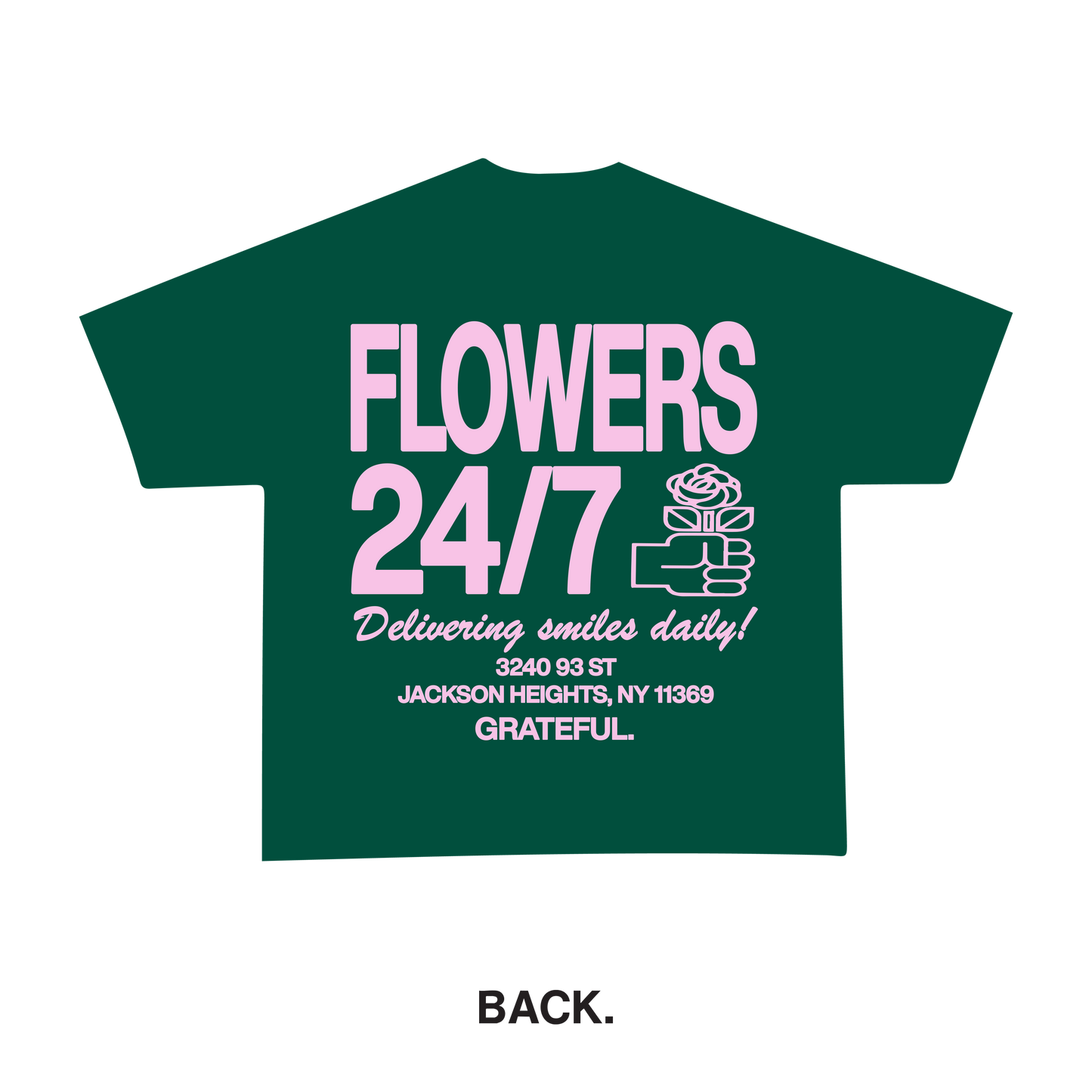Flowers 24/7 Tee