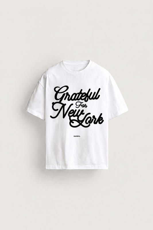 For NY Tee- White