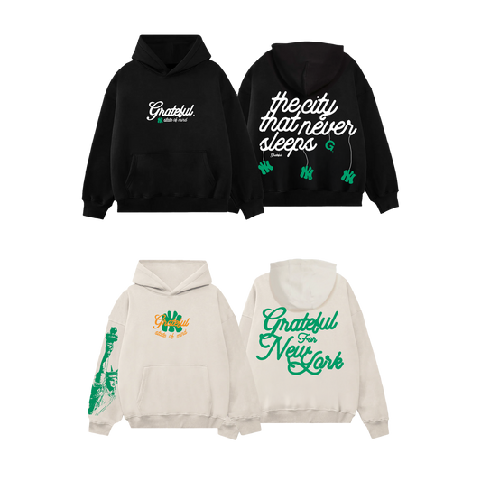 Grateful NY Hoodies 2-Pack