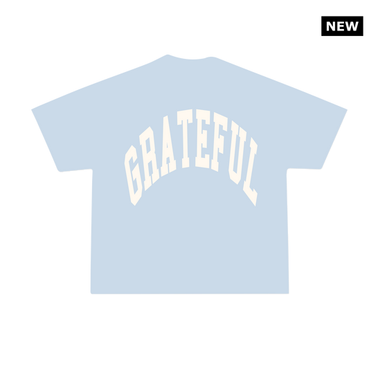 Grateful Vintage Tee - Light Blue