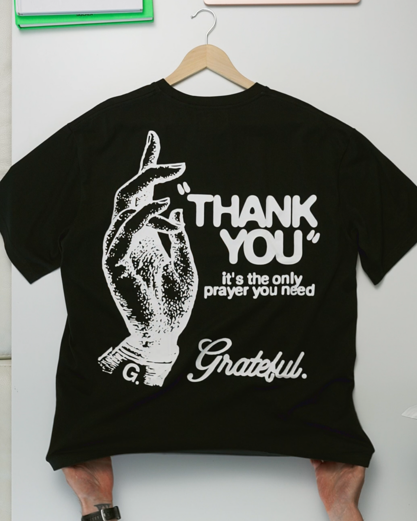 Only Prayer Tee- Black