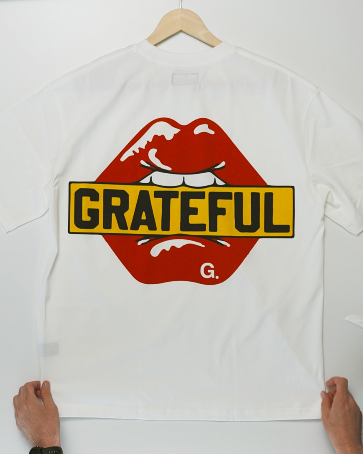 Grateful Bite Tee- White