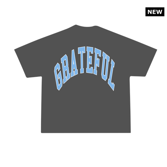 Grateful Vintage Tee - Charcoal