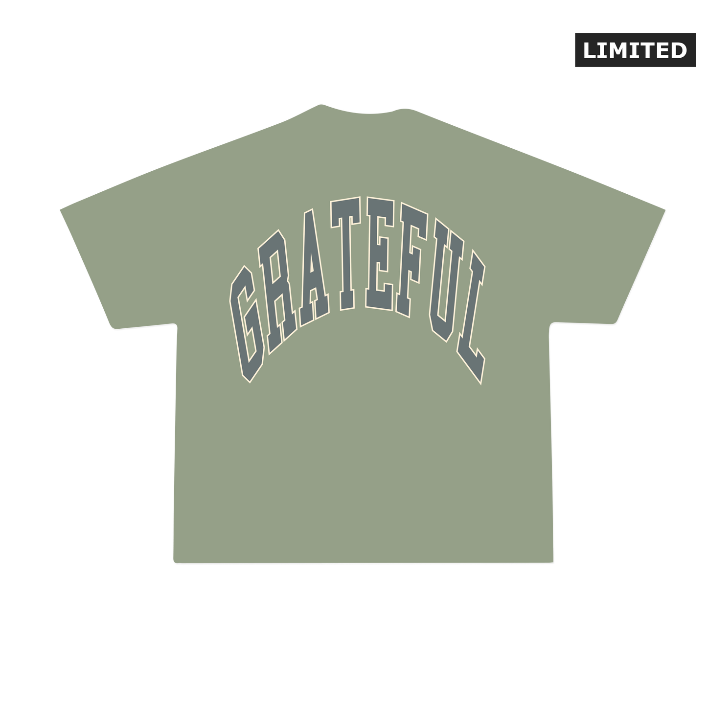 Grateful Vintage Tee - Moss