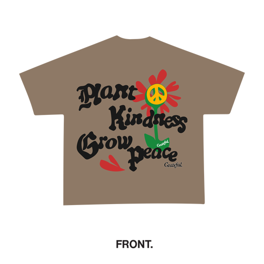 Plant Kindness Tee - Mocha