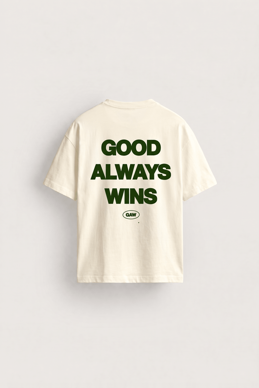 GAW Tee- Cream