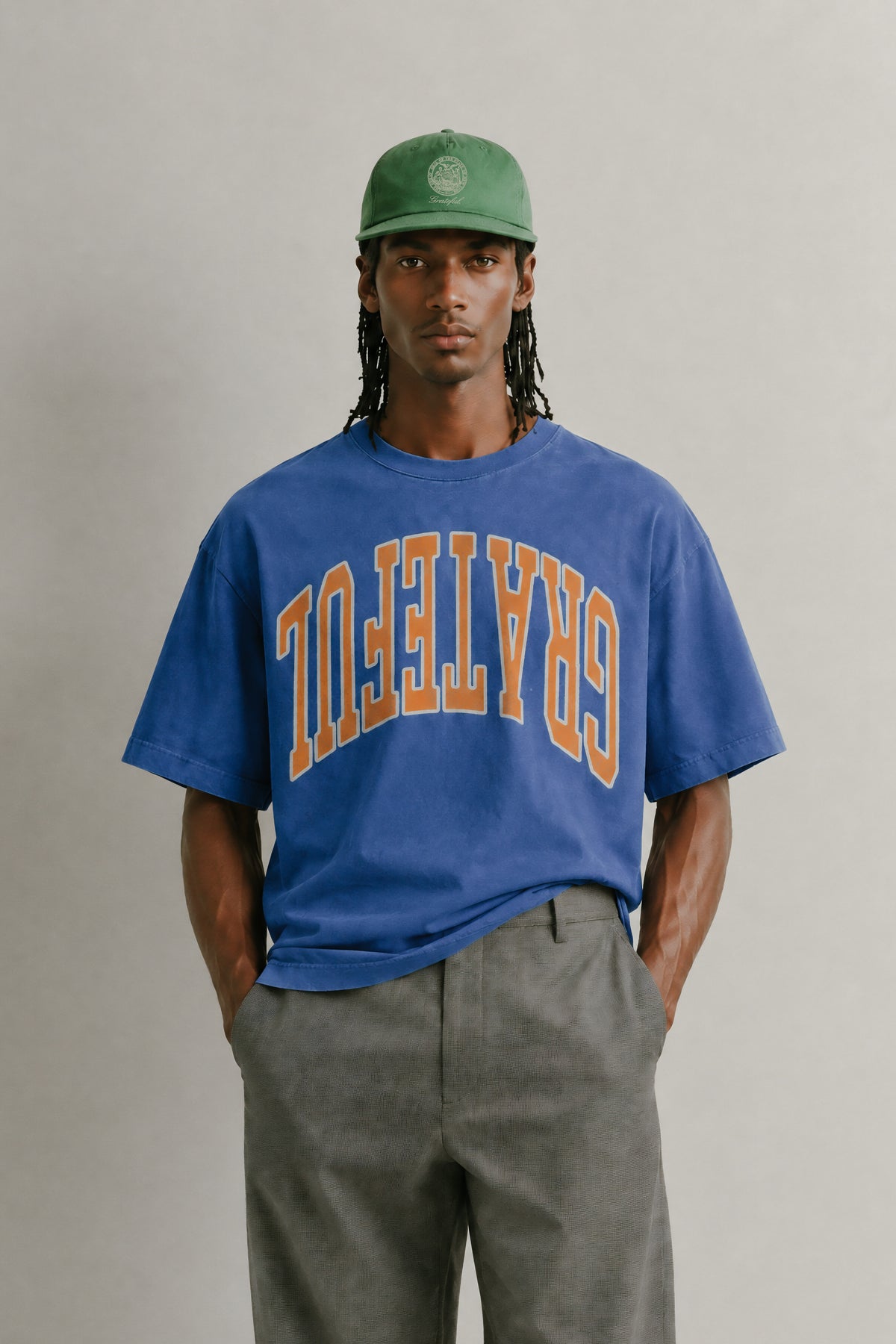 Grateful Reflect Tee - Royal