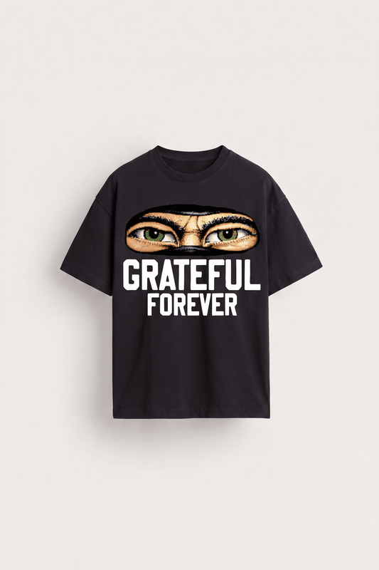 GRATEFUL Forever Tee- Black