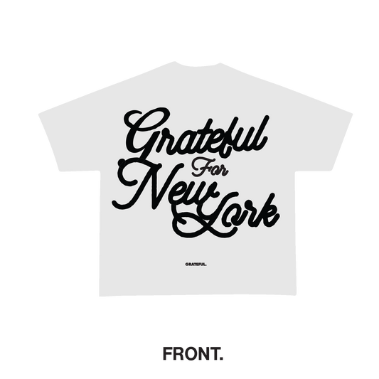 For NY Tee- White