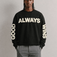 Good Always Wins L/S Tee - Black