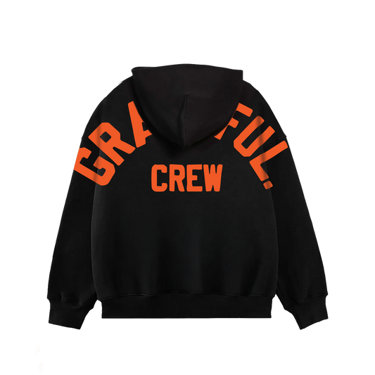 Grateful Crew Hood- Black