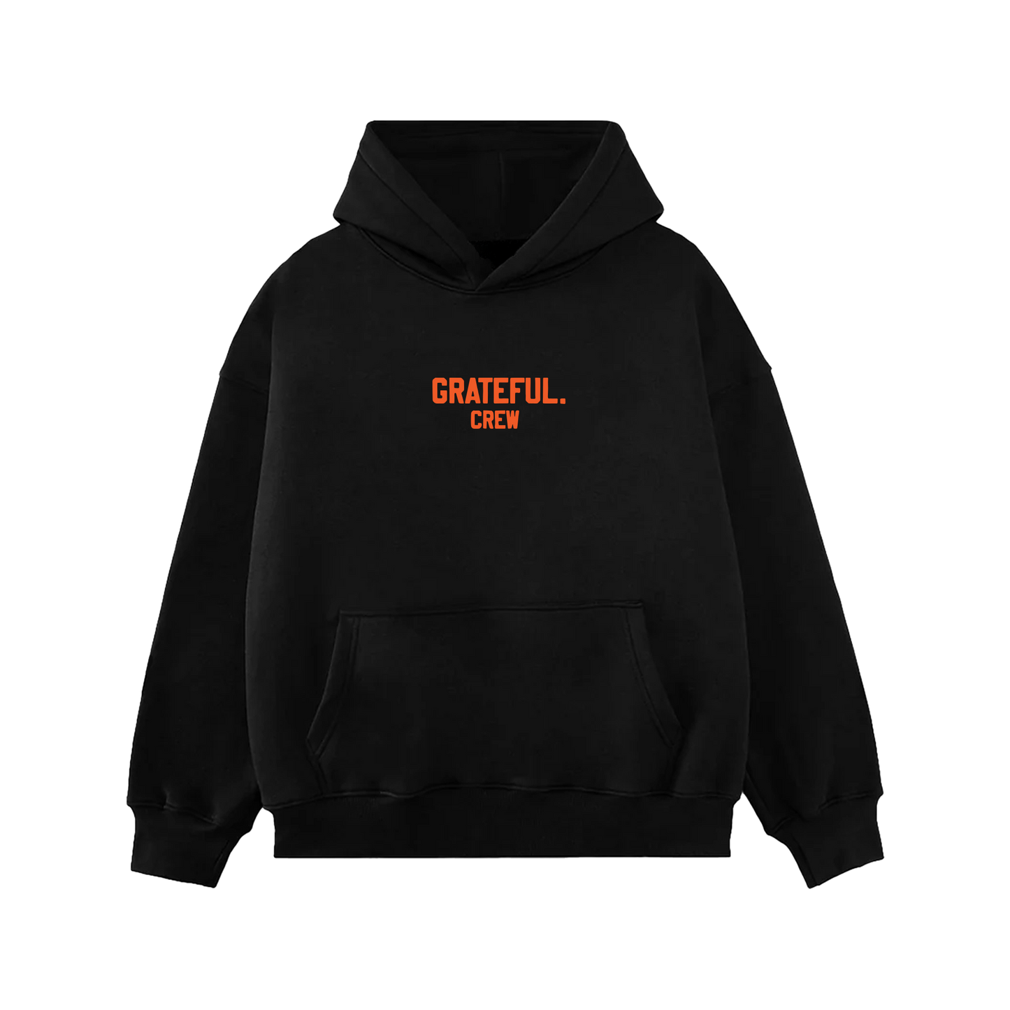 Grateful Crew Hood- Black