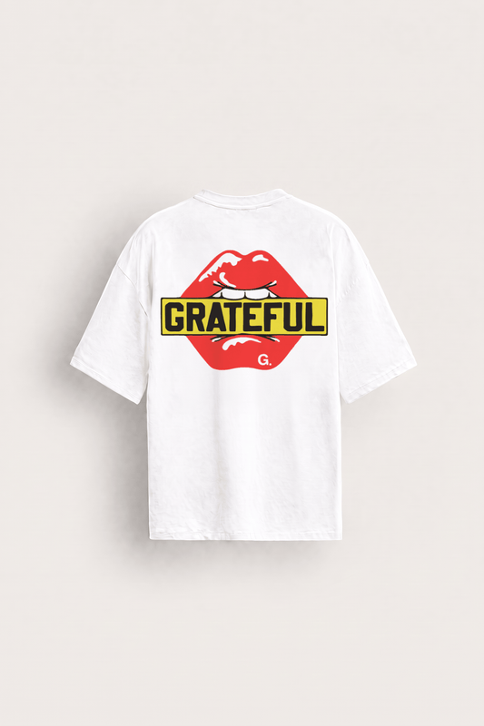 Grateful Bite Tee- White