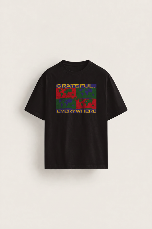 Grateful Everywhere Tee - Black