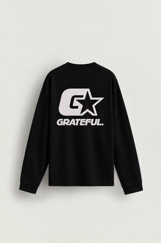 Grateful Nova L/S Tee - Black