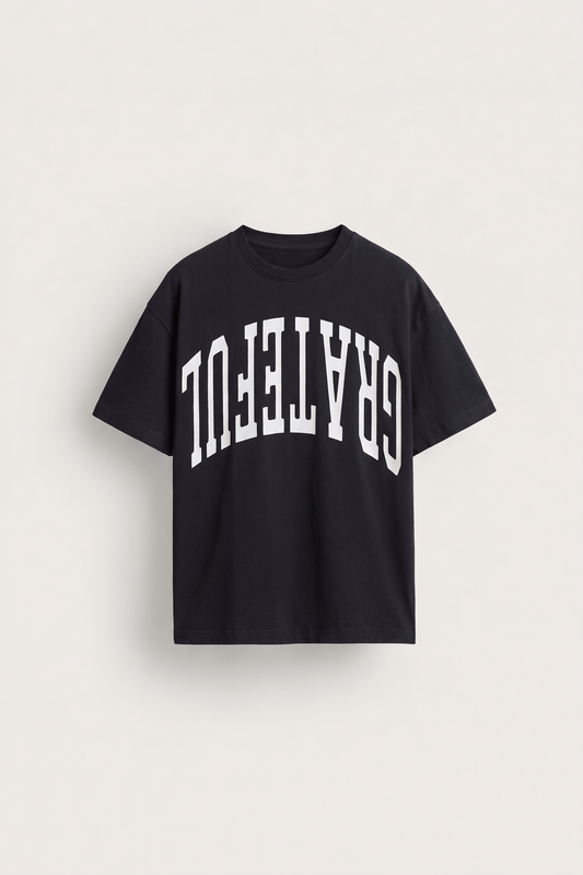 Grateful Reflect Tee - Black
