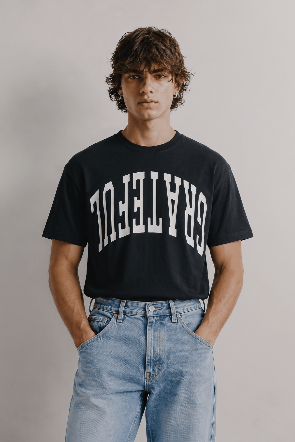 Grateful Reflect Tee - Black