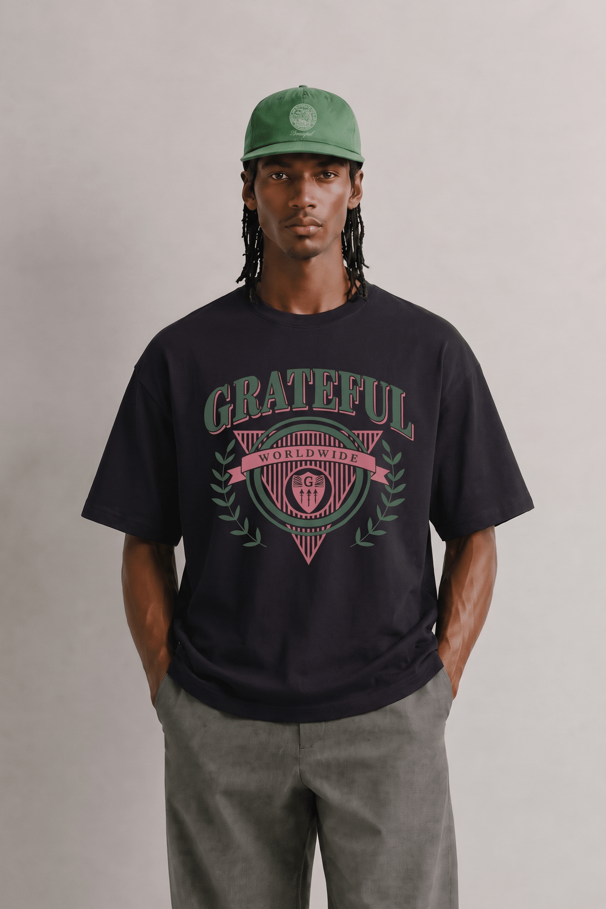 Grateful Worldwide Tee - Black