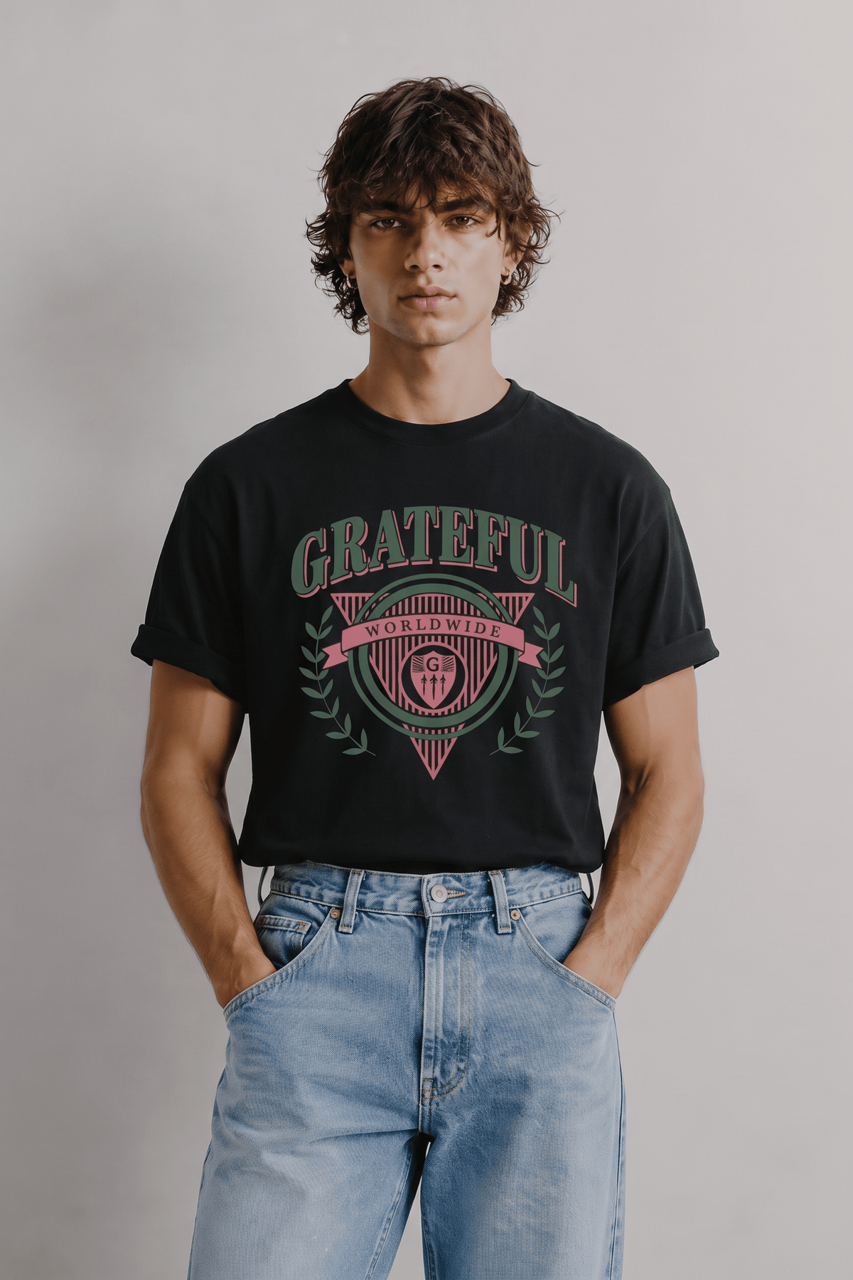 Grateful Worldwide Tee - Black