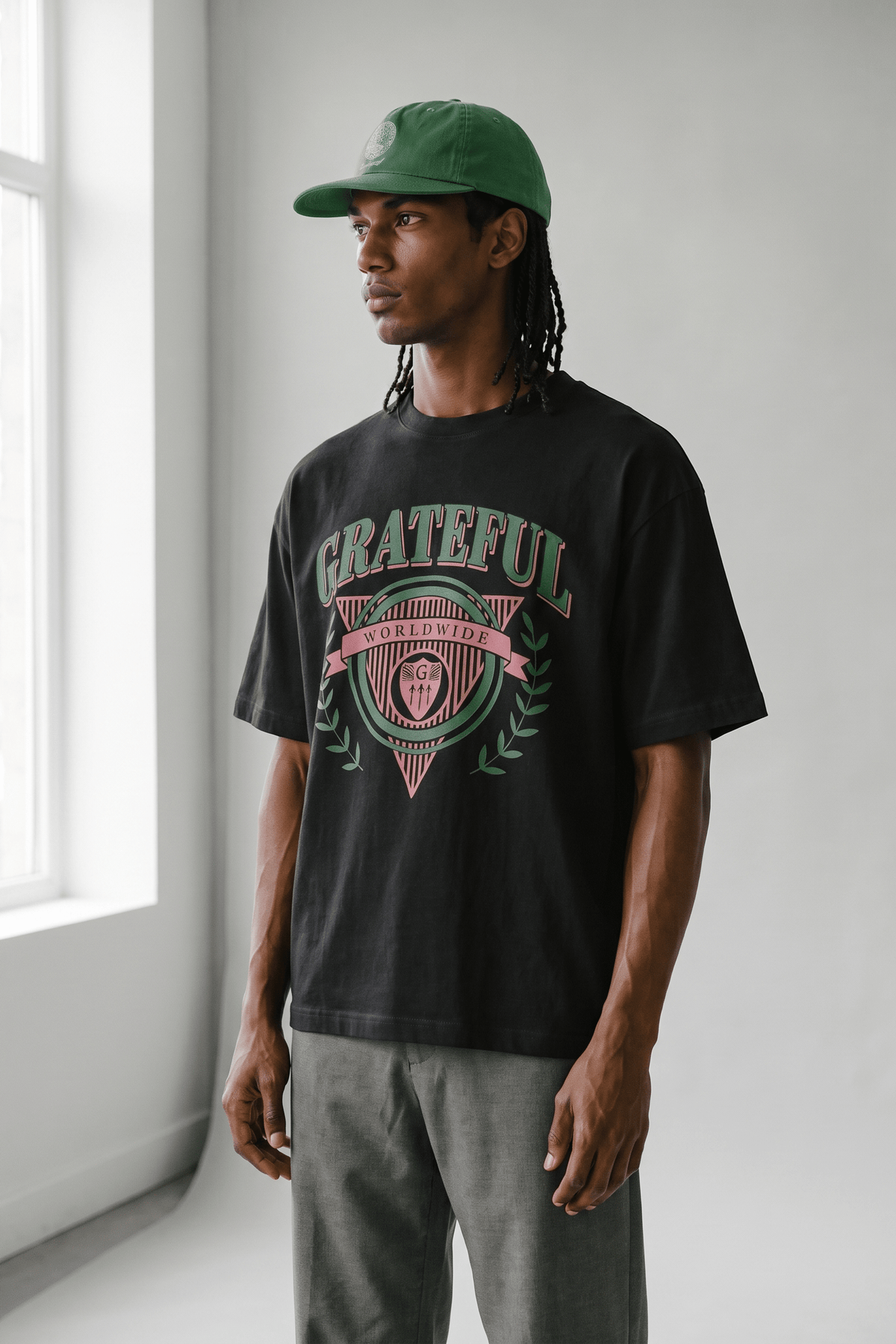 Grateful Worldwide Tee - Black
