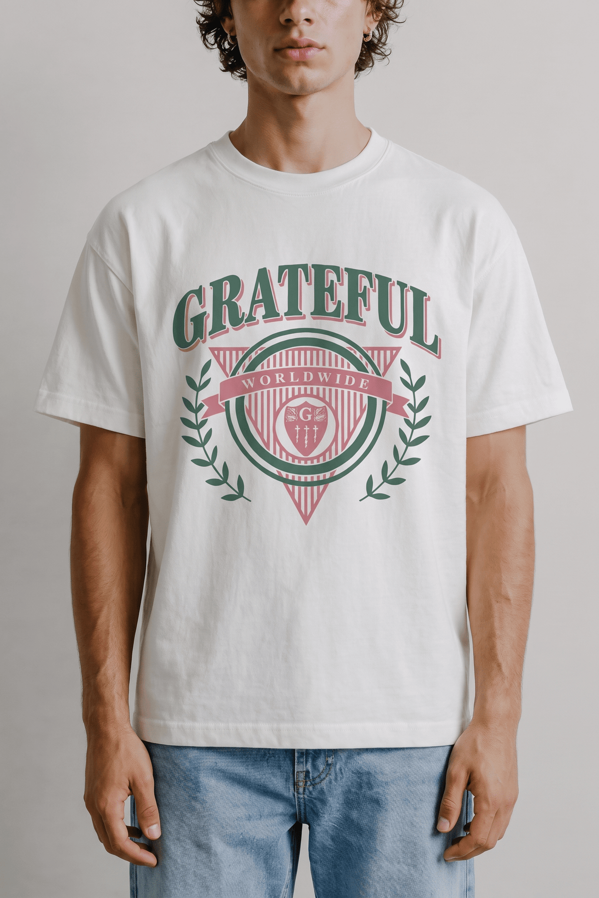 Grateful Worldwide Tee - White
