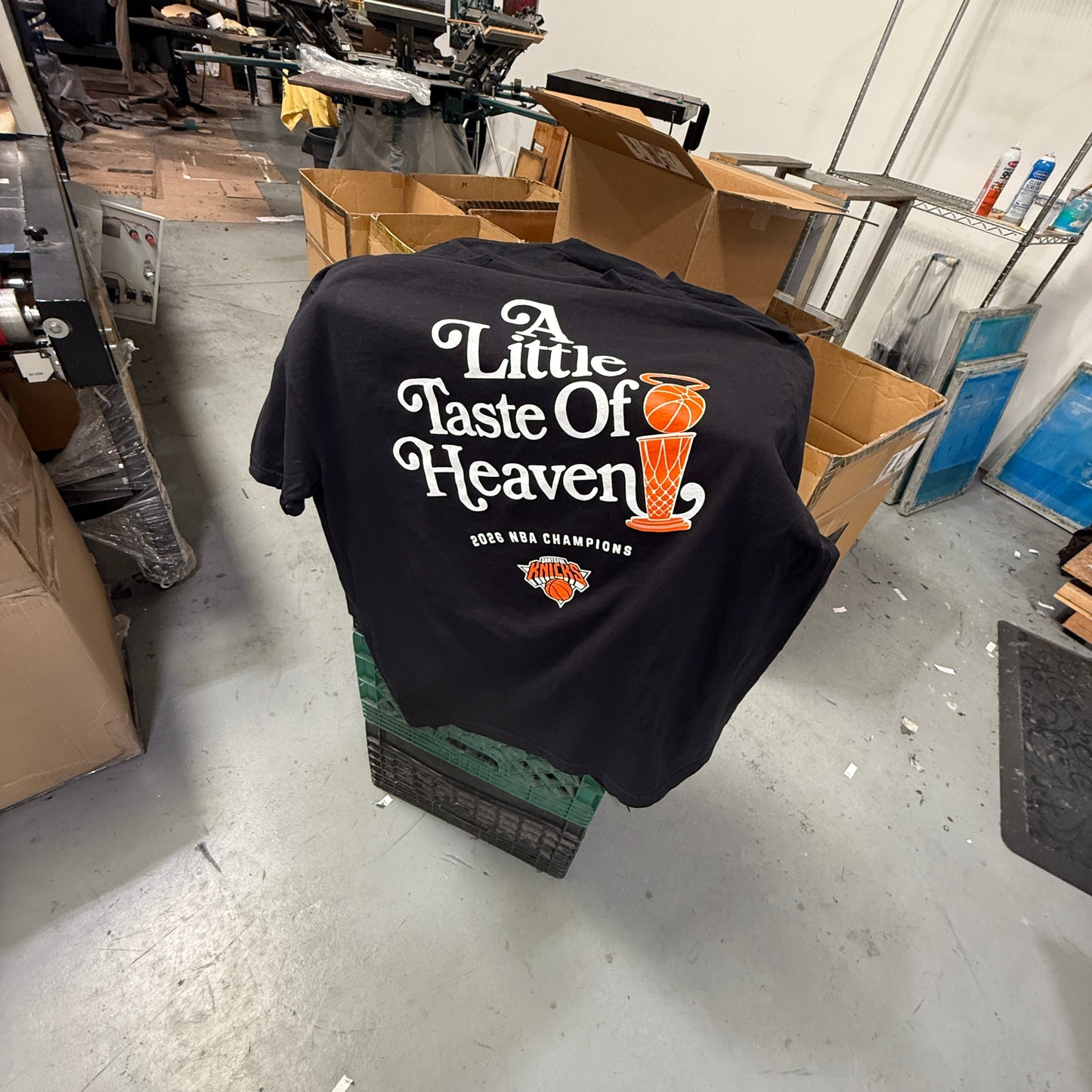 Taste of Heaven Vintage Tee - Black
