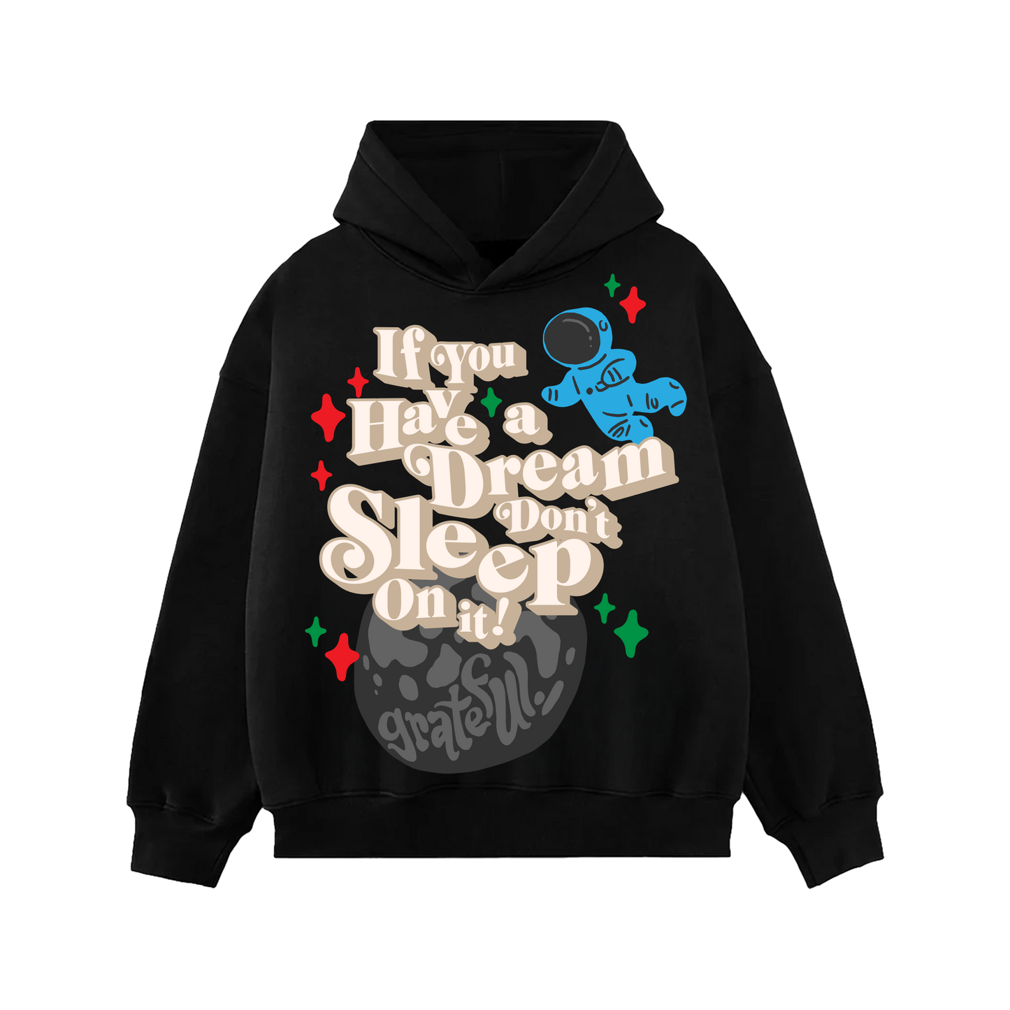 Don't Sleep Hoodie - Black