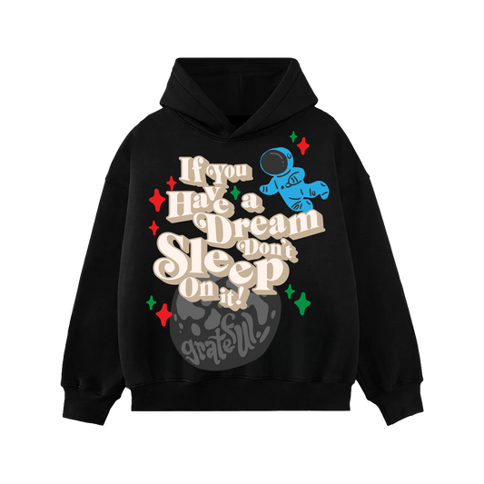 Don't Sleep Hoodie - Black