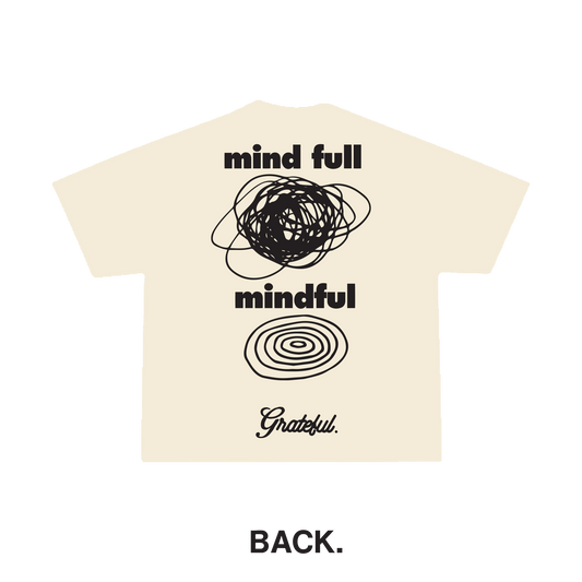 Mindful Tee- Off White