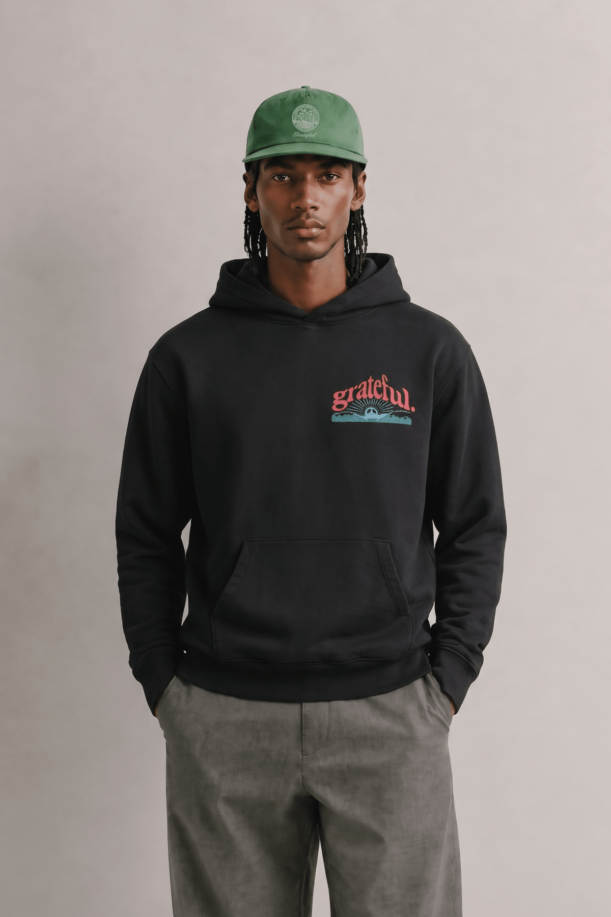 Move Mountains Hoodie - Black