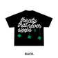 Never Sleeps Tee- Black