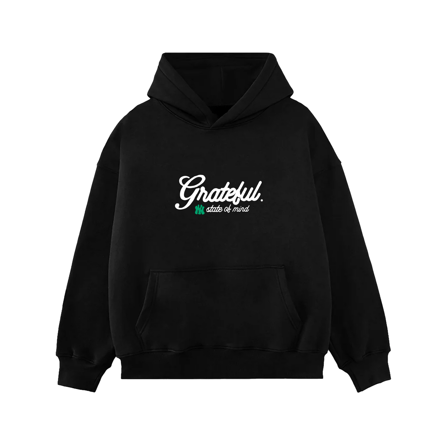 Never Sleeps Hood- Black