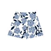 Blue Blossom Mesh Shorts