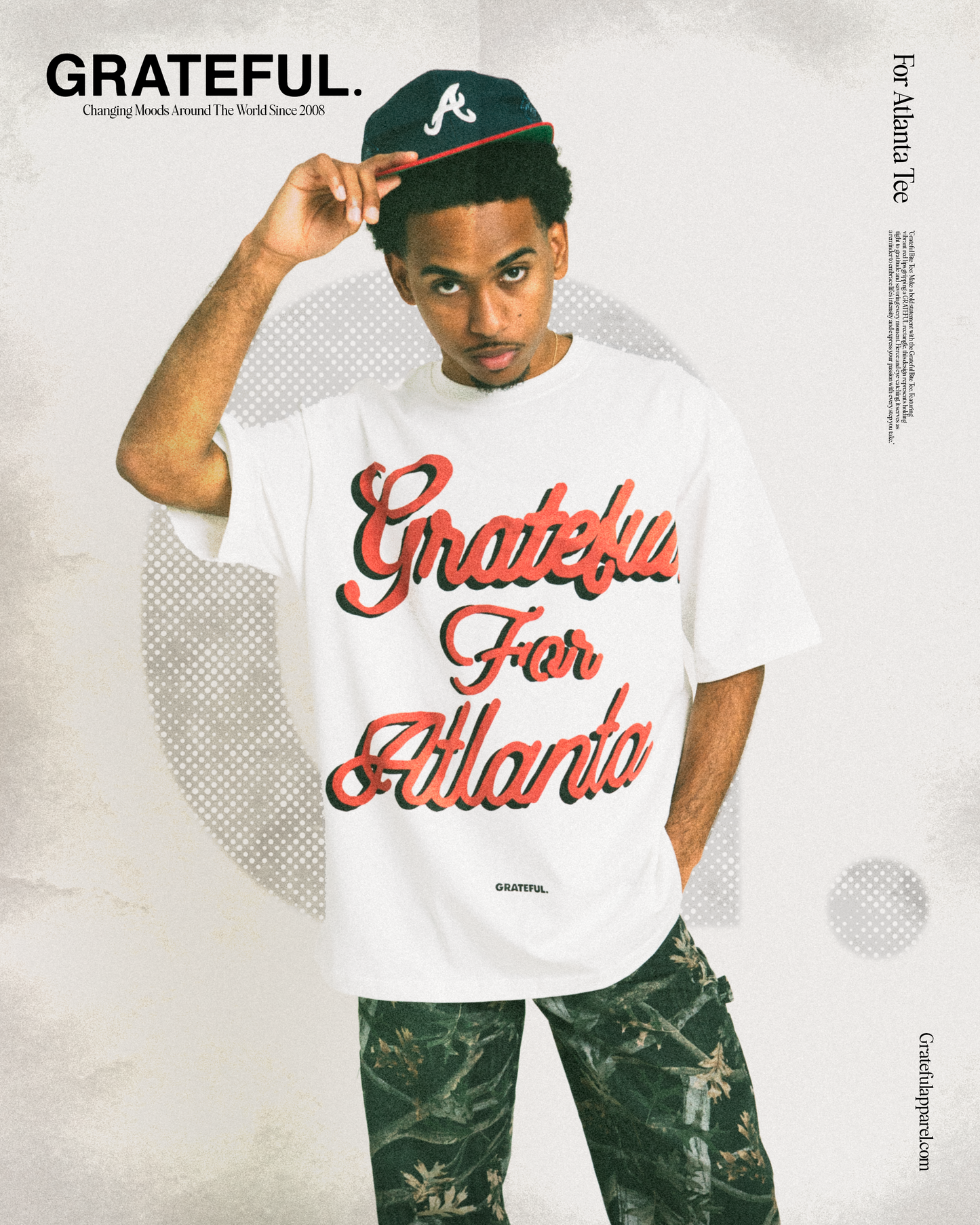 For Atlanta Tee- White