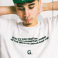 Rejoice Tee- White