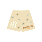 NY Flower Market Mesh Shorts - Sand