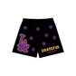 LA Flower Market Mesh Shorts - Black Mamba