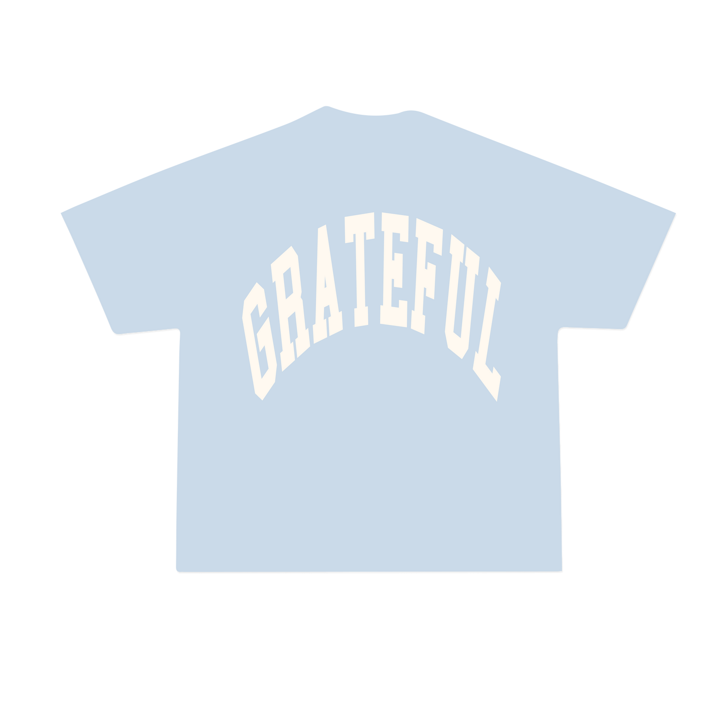 Grateful Vintage Tee - Light Blue