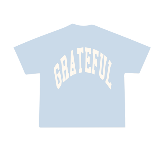 Grateful Vintage Tee - Light Blue