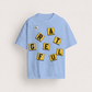 The Letter Box Tee- Slate Blue