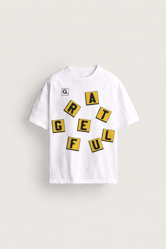 The Letter Box Tee- White