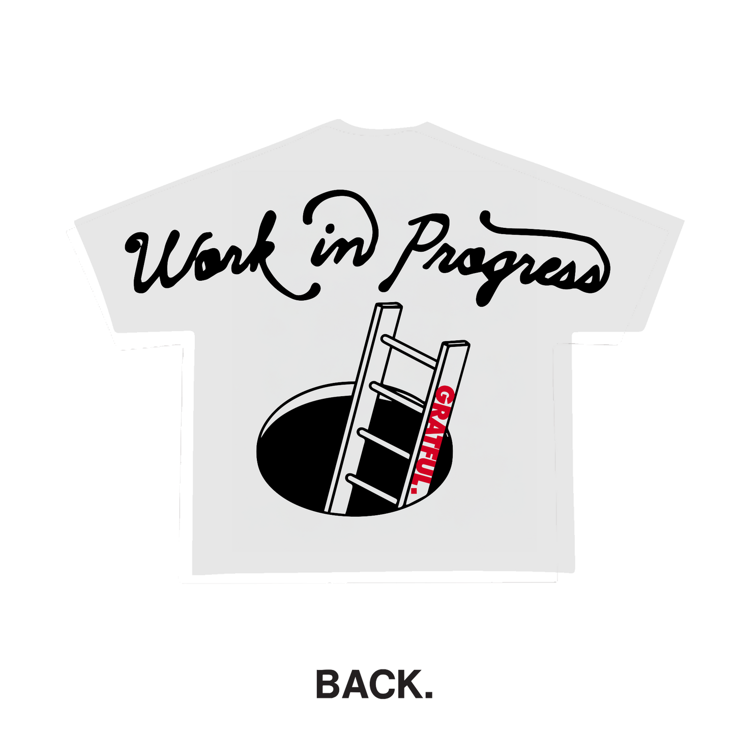 Work In Progress Tee- White