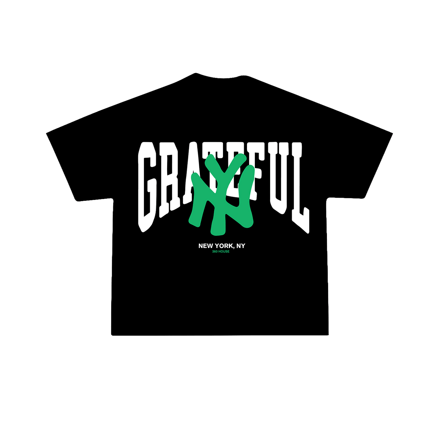 Arch Logo NY Tee - Black
