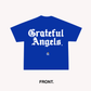 Grateful Angels Tee - Royal Blue
