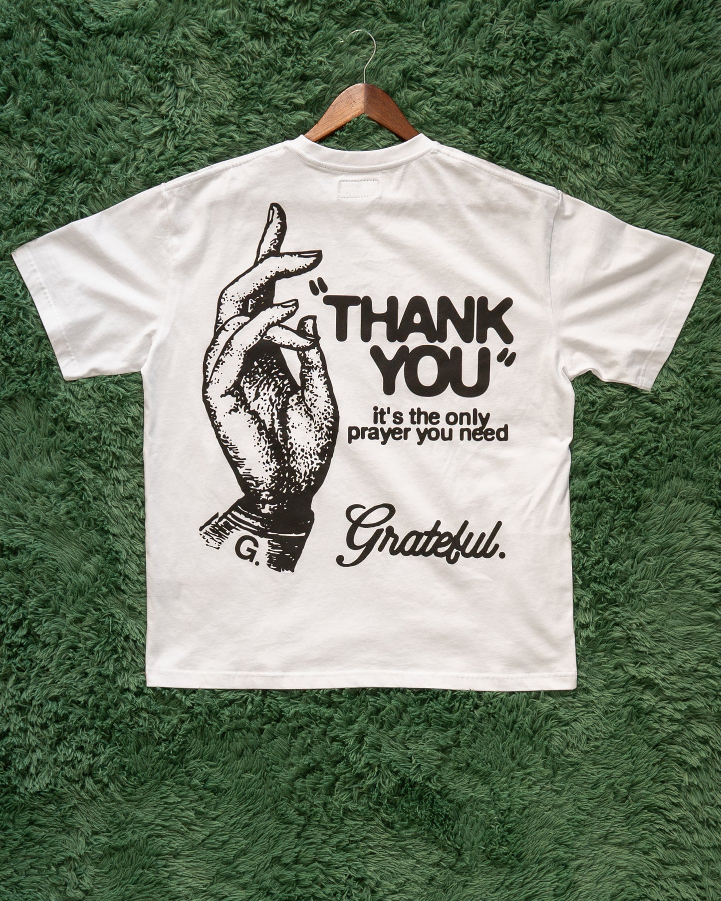 Only Prayer Tee- White