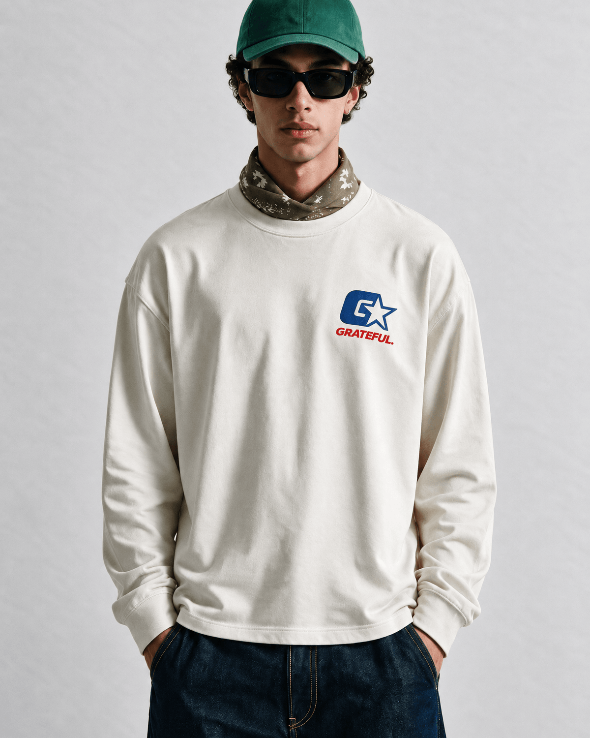 Grateful Nova L/S Tee - Natural